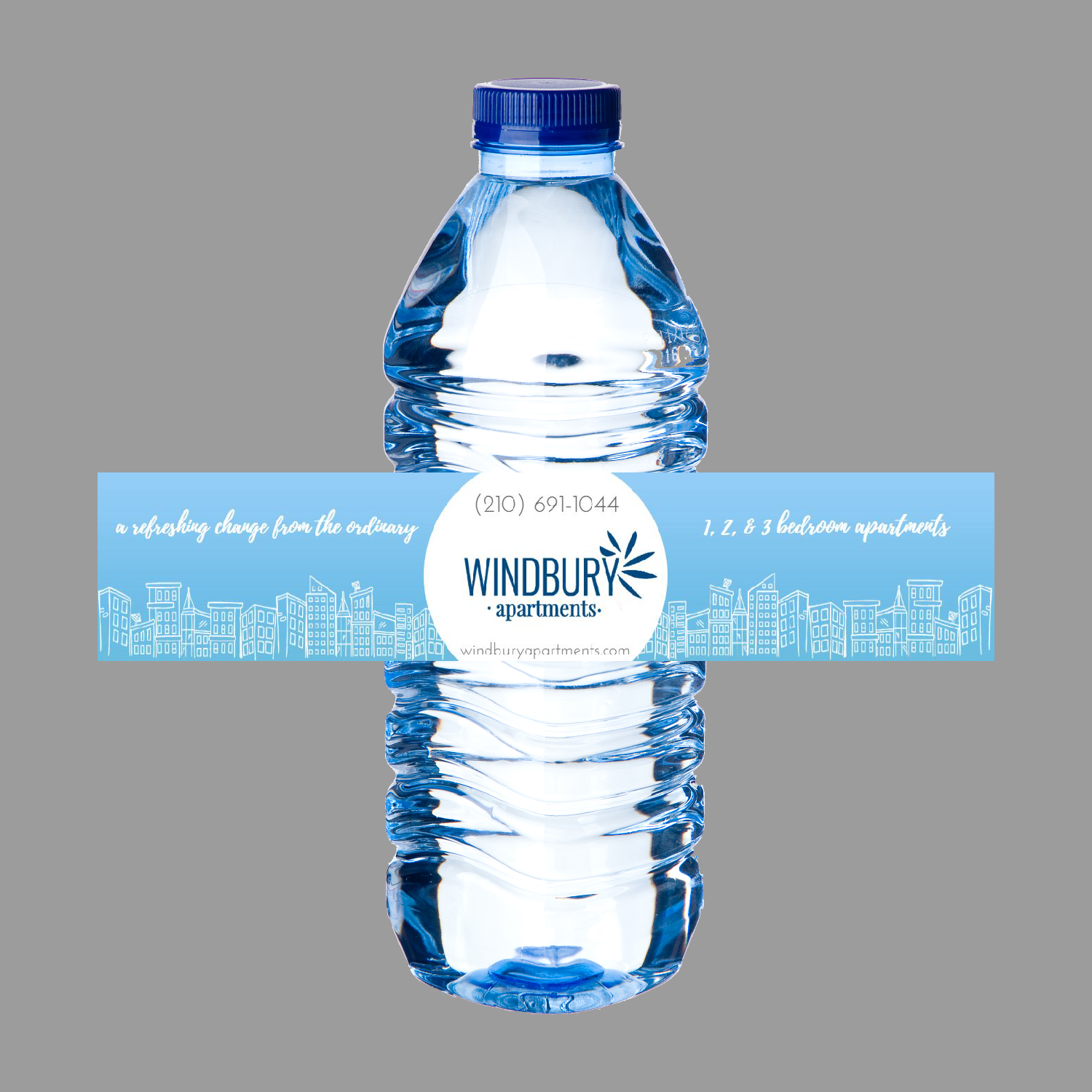 Logo Water Bottle Labels
